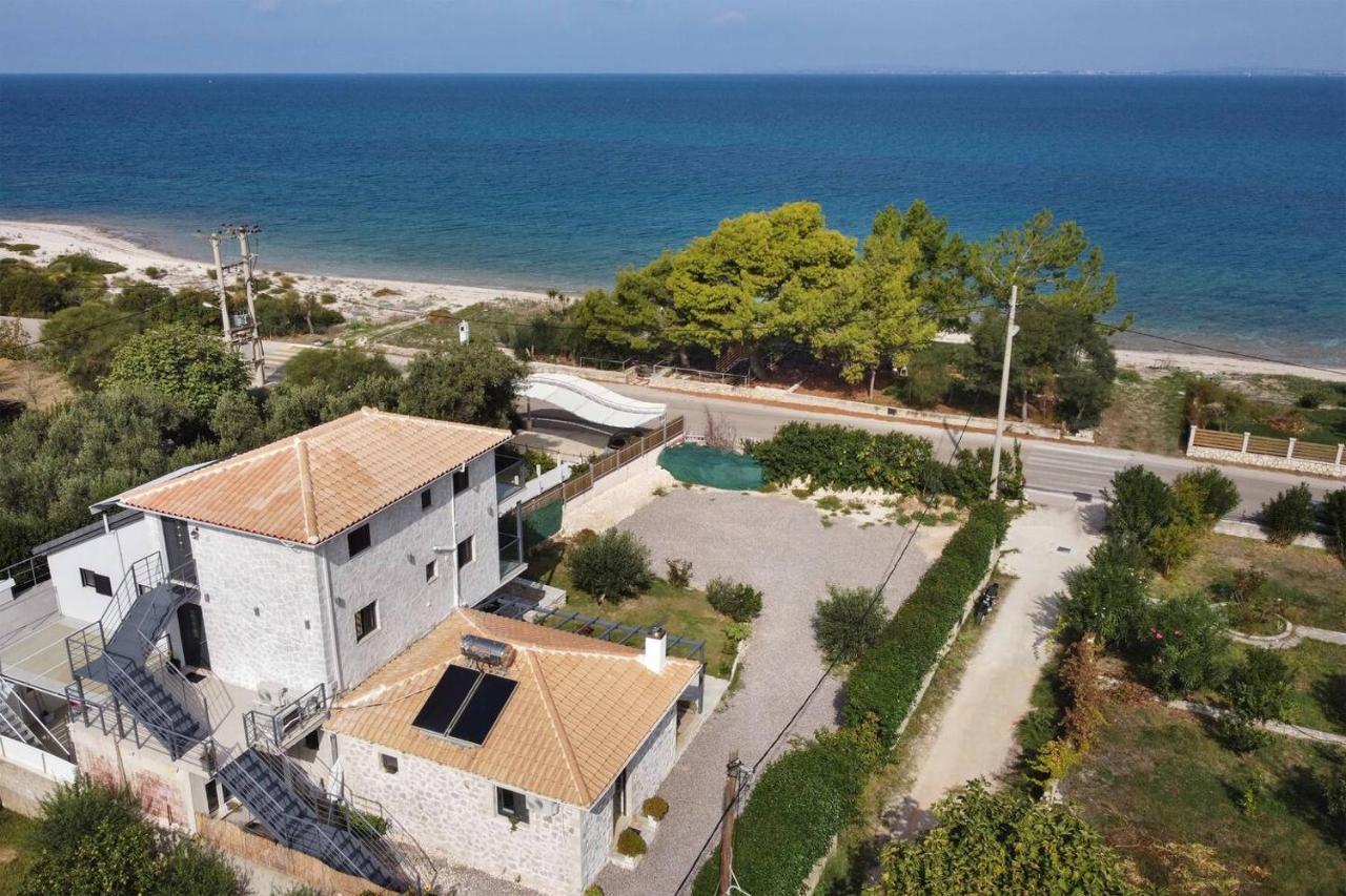 Villa On The Sea Agia Marina  Exterior foto